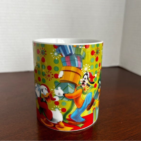 Mickey Mouse and Friends Mug & Minnie Mouse Sparkly Red Polka Dot Bow Ornament - Picture 6 of 13